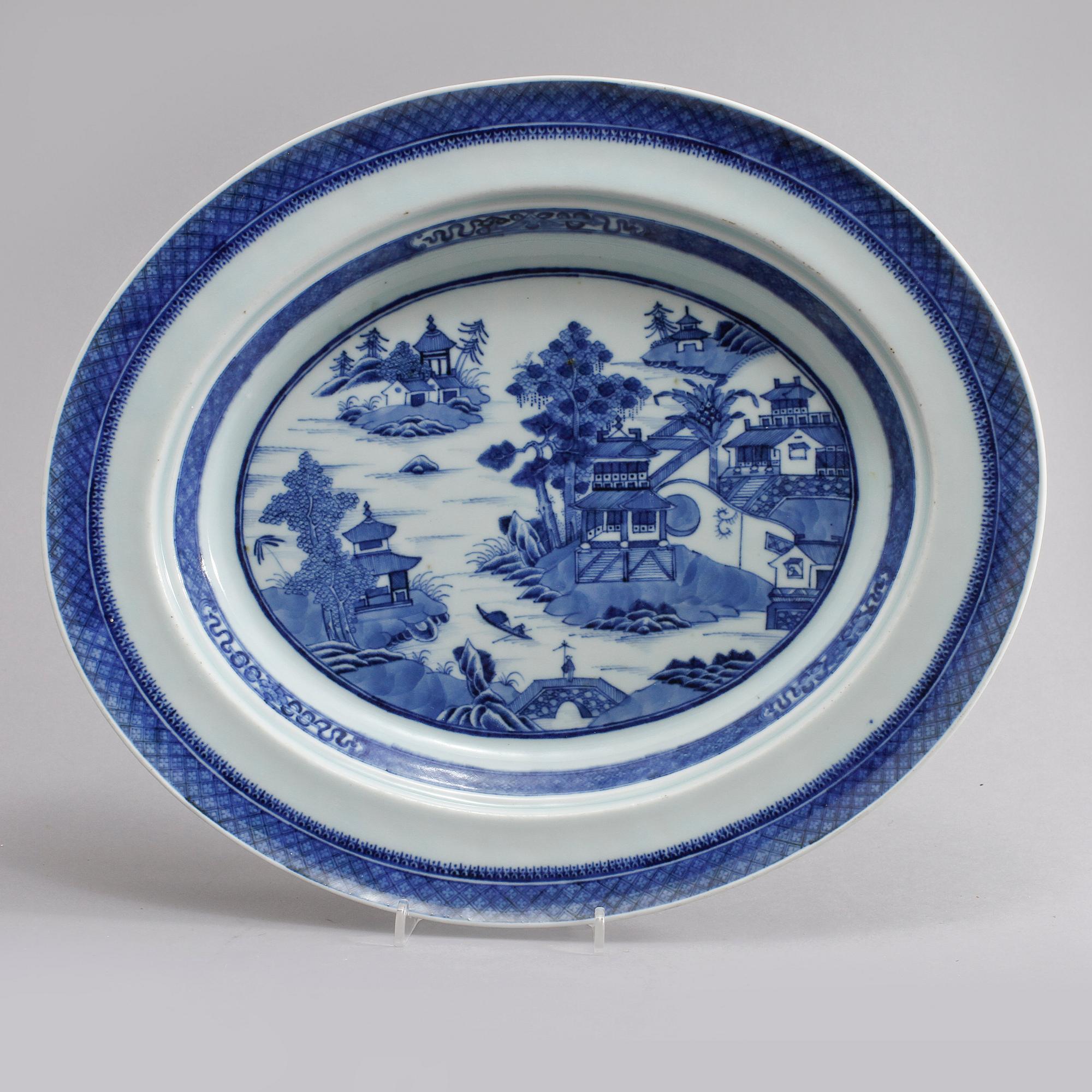 UNDERFAT, porslin, Kina, 1800-tal.