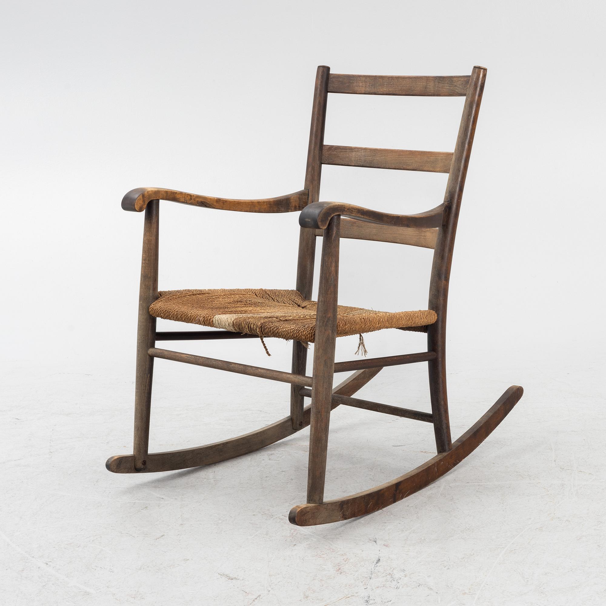 Rocking chair, Gemla, 1930s.