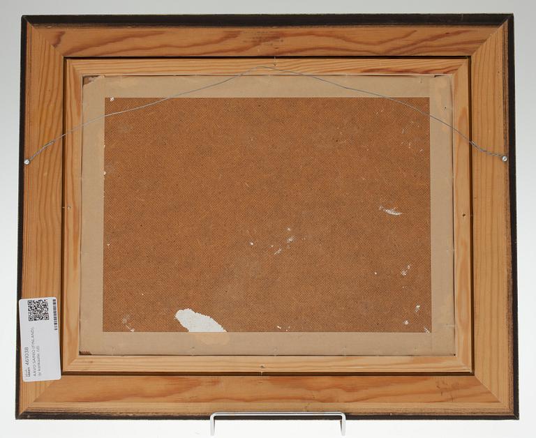 PAAVO SAINIO, olja på masonit, signerad och daterad -65.