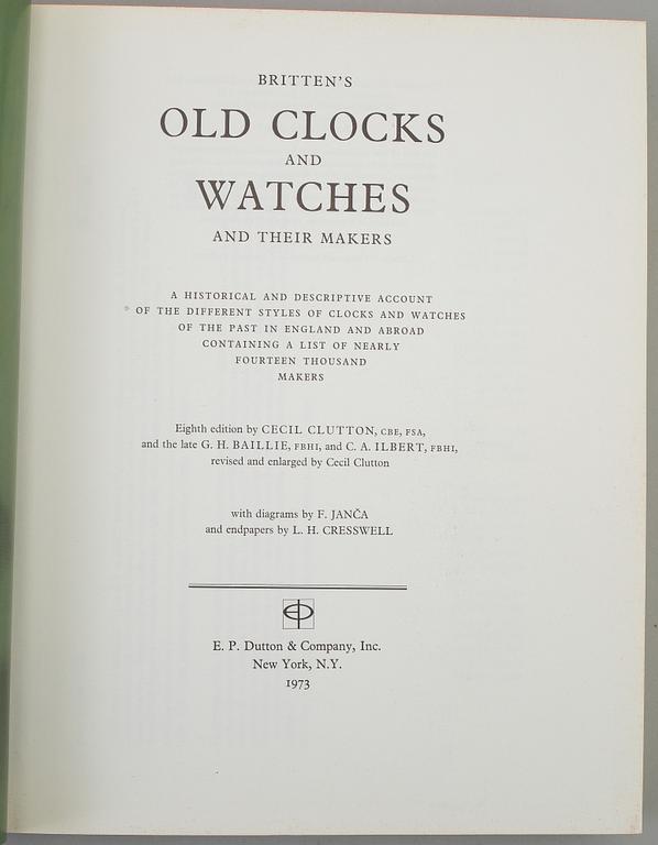 A set of 5 watch books.