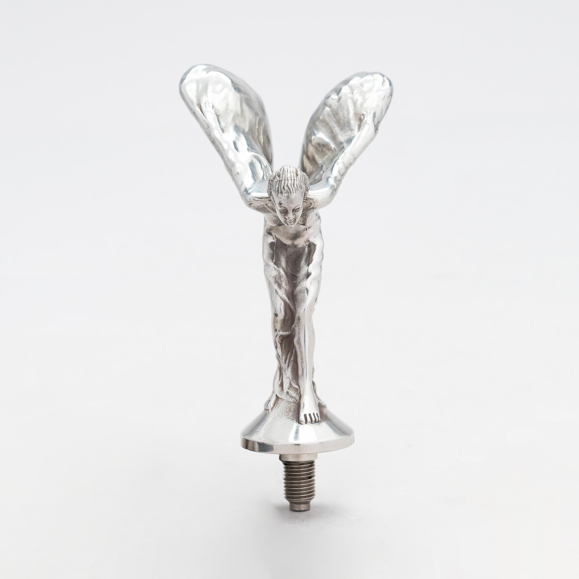 Rolls Royce, Kylarprydnad "The Spirit of Ecstacy", rostfritt stål.