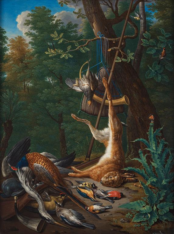 Pieter Snyers (Snijers) Tillskriven, Jaktstilleben.
