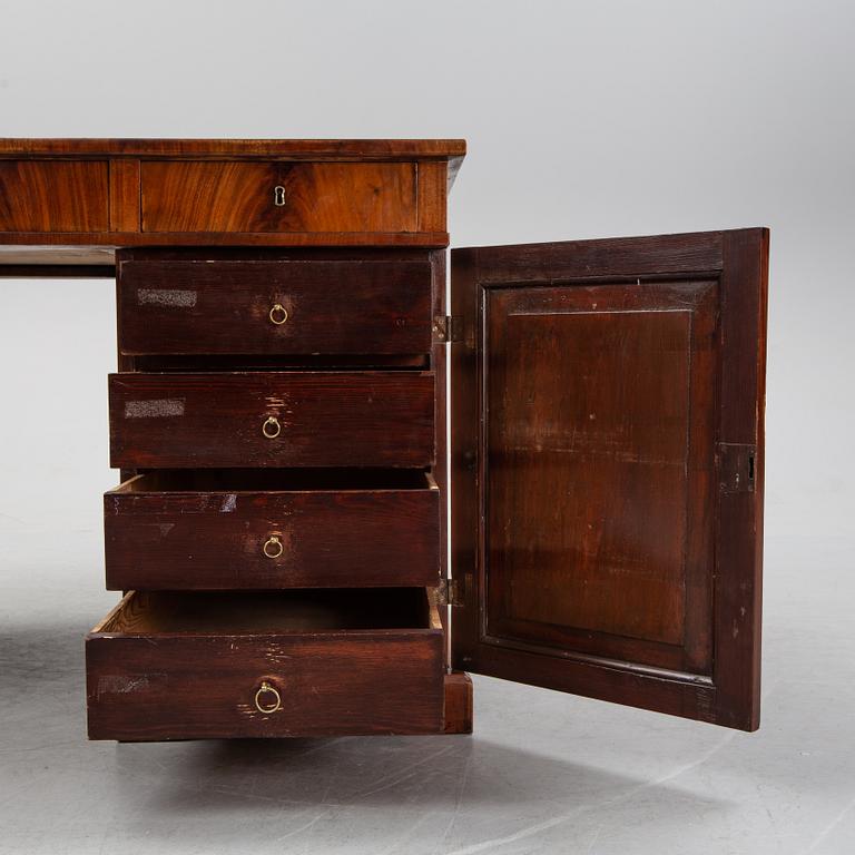 A swedish empire writing desk, first half of the 19th century.
