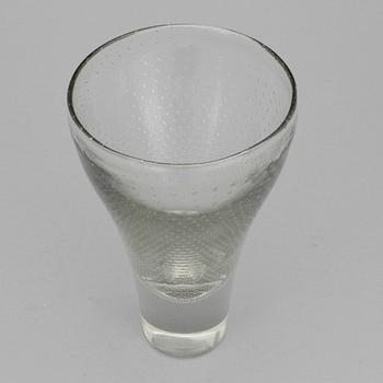 VAS, glas, Gunnel Nyman Nuutajärvi Notsjö. Signerad.