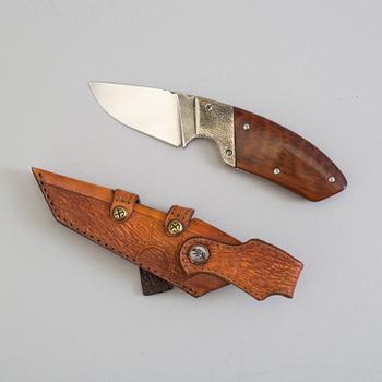 A contemporary knife by Andrzej Rybak.