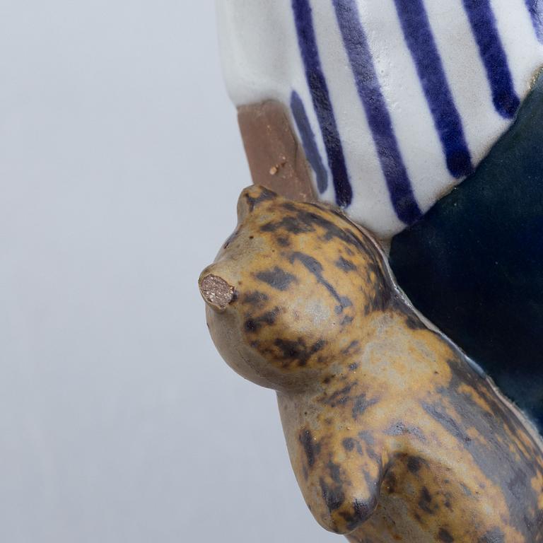 Lisa Larson, figuriner, 3 st, Gustavsberg.