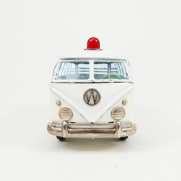 A Bandai tinplate "Volkswagen Ambulance", Japan, 1960s.