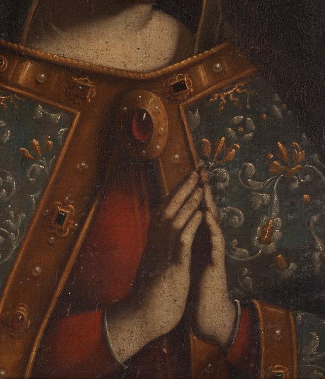 Giovanni Battista Salvi da Sassoferrato Follower of, Madonna.