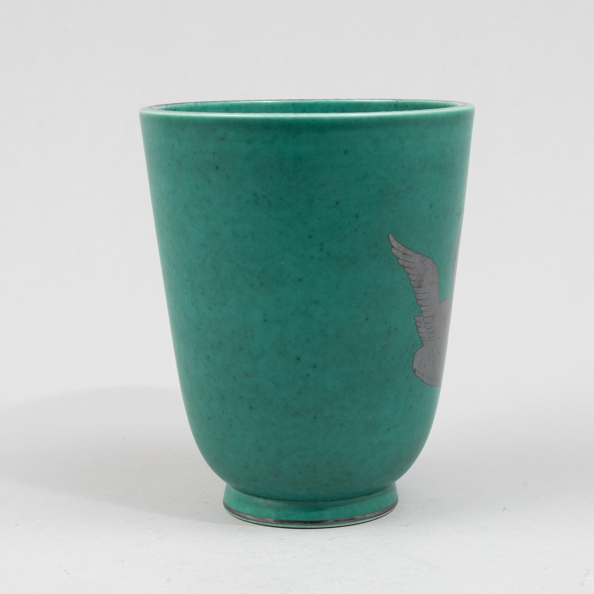 Wilhelm Kåge, an 'Argenta' vase, Gustavsberg.