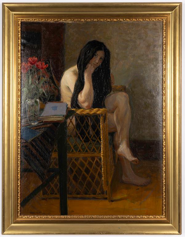 Fritz Kärfve, Sitting nude.