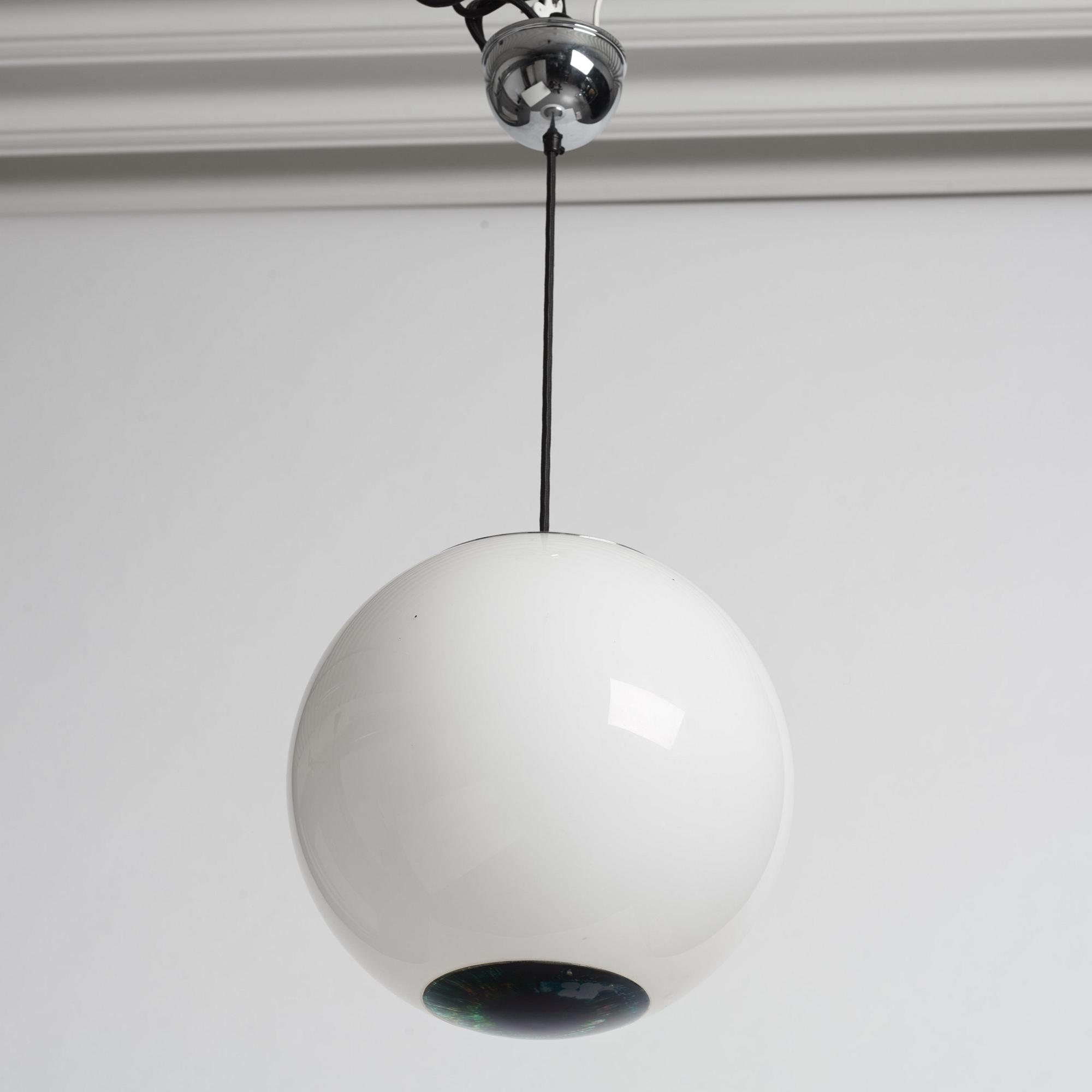 Fredrik Wretman, a ceiling lamp, "Sven Lundhs Öga", ed. 50, Källemo, Värnamo post 1998.