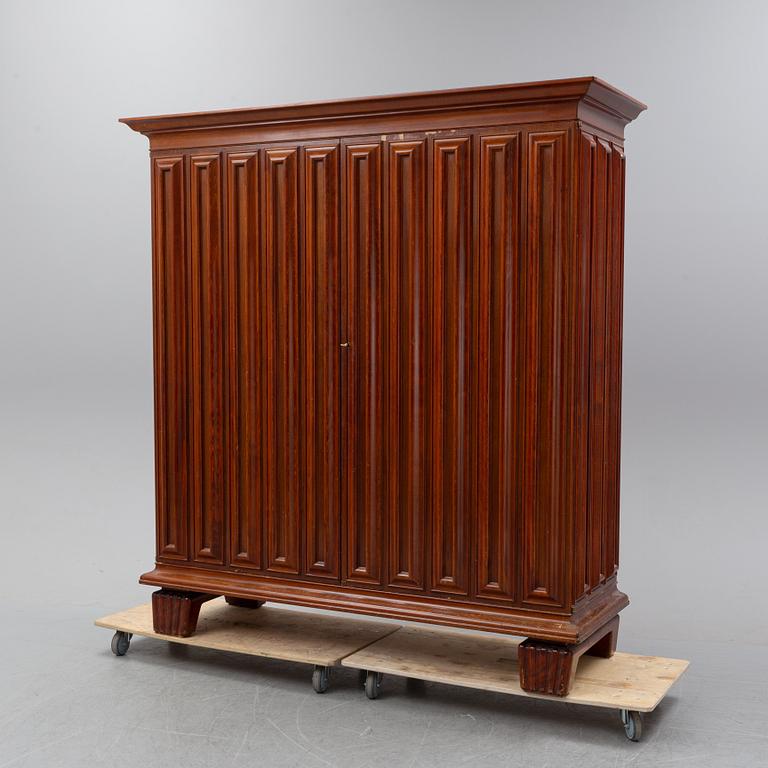 Nordiska Kompaniet, a Swedish Modern mahogany and stained beech cabinet, 1938.