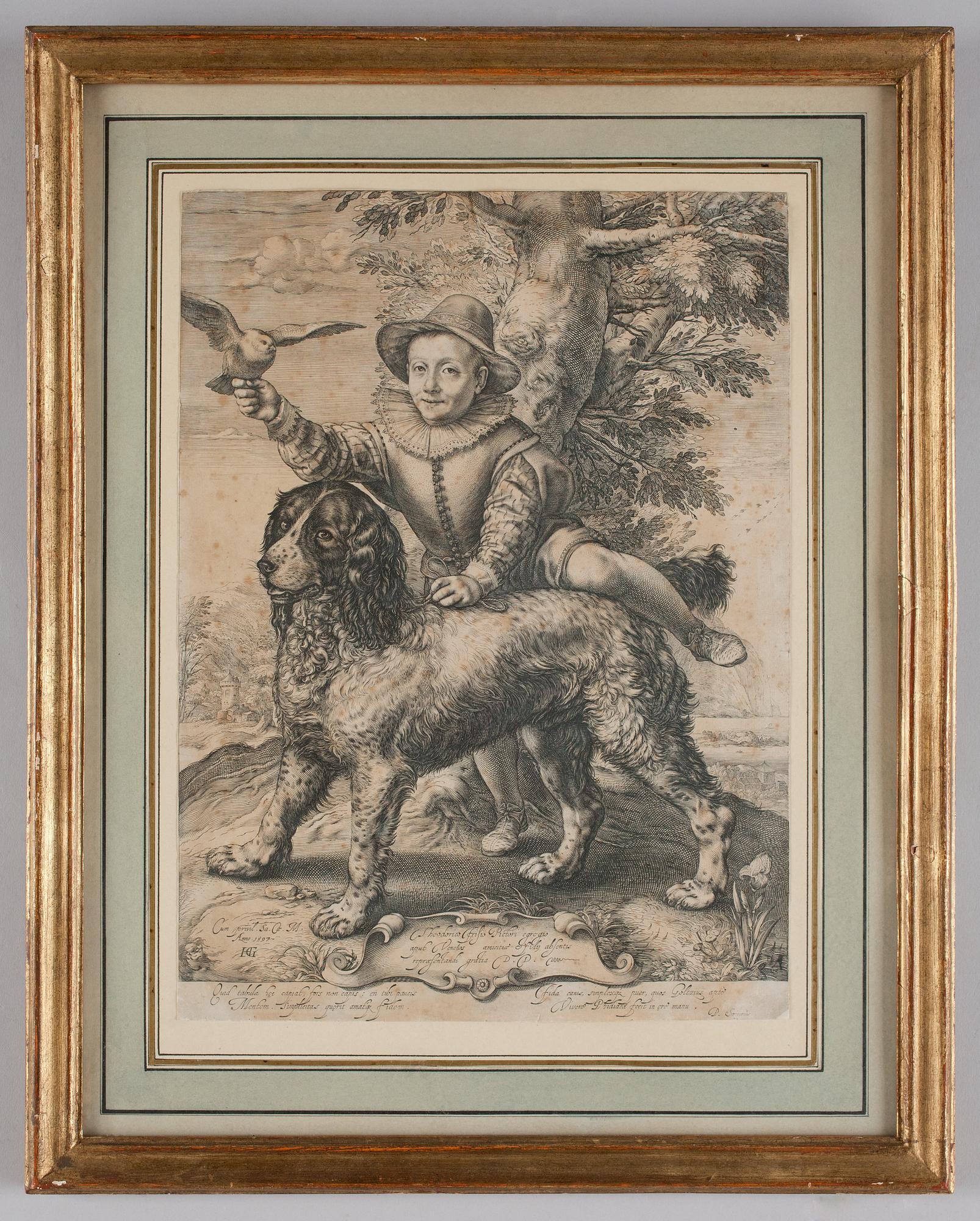 Hendrick Goltzius Efter, "Le Hanc".