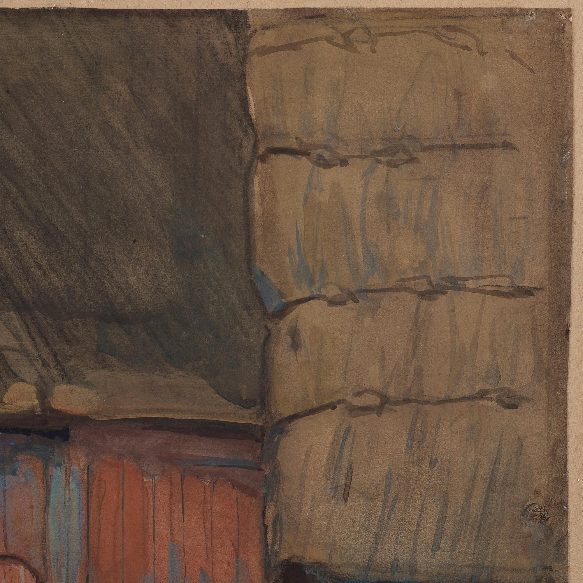 Piet Mondrian, Barn doors of a Brabant farm building.