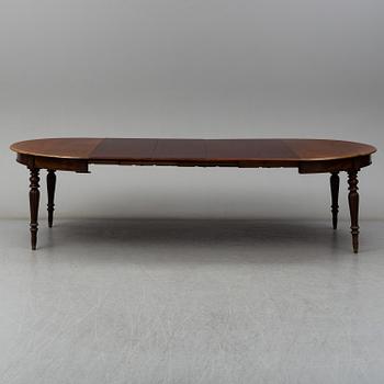 MATSALSMÖBEL, 7 delar, 1800-tal.