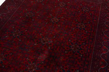 Carpet, Afghan, Khan Mohammadi, approx. 292 x 201 cm.