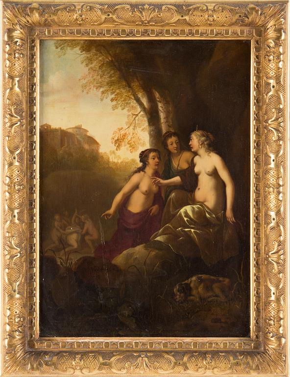 HENDRICK BLOEMAERT, circle of, oil on panel, signed and dated 1646.