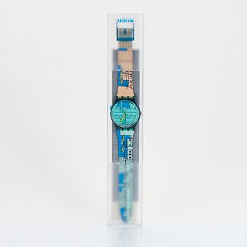 Swatch, Metroscape, wristwatch, 34 mm.