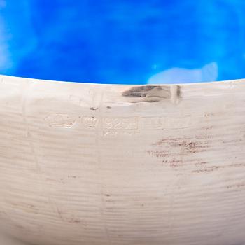 EVA HIDSTRÖM, MALJA, sterlinghopeaa ja emalia, Kultakeskus, Hämeenlinna 1972.