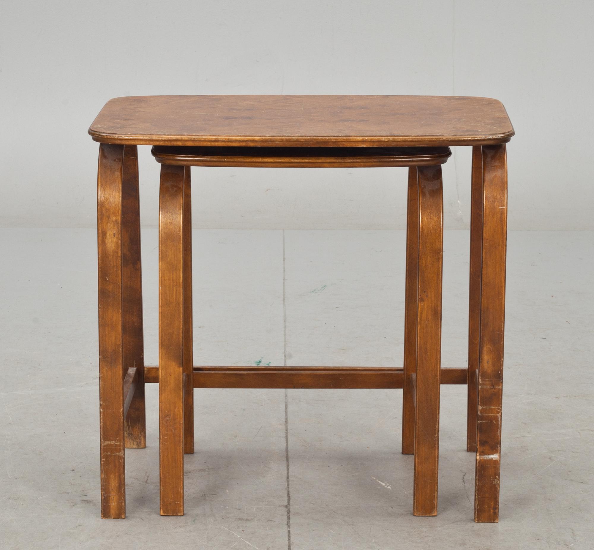 SATSBORD, 2 delar, Bodafors, 1950-tal.