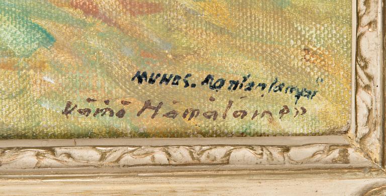 Väinö Hämäläinen, Järvinäkymä Montanlammelta.