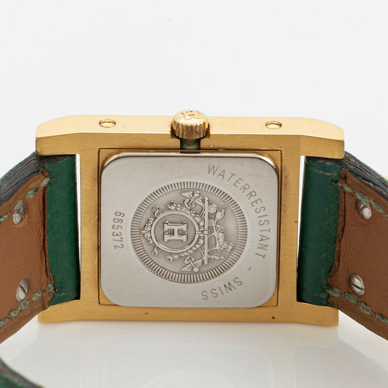 Hermès, Medor, wristwatch, 23 mm.