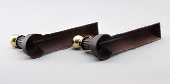 ELDHUNDAR, 1 par, sent 1800-/tidigt 1900-tal.