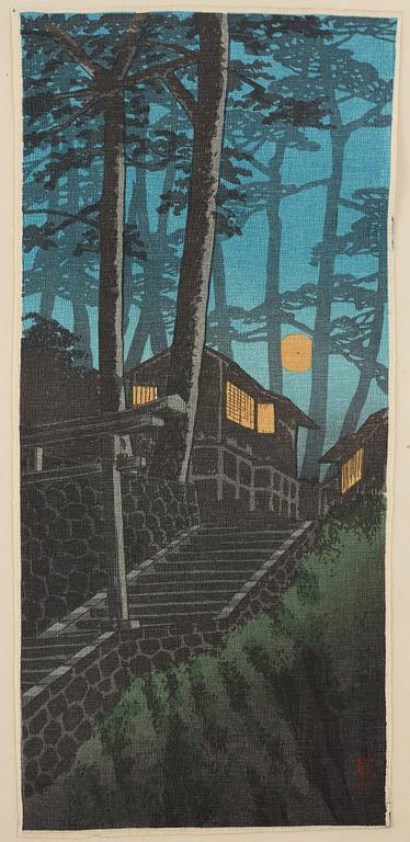 A group of 23 Japanese creped prints, Japan, 20th Century.