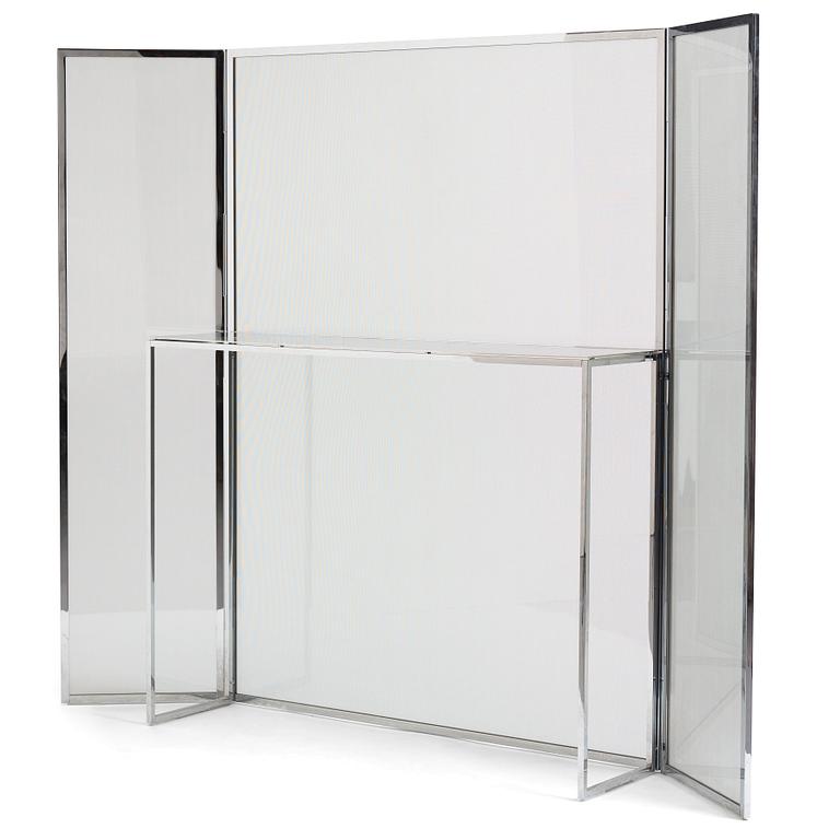 Antonio Citterio, an "Eos" screen and console table, Maxalto for B&B Italia, Italy, post 2003.