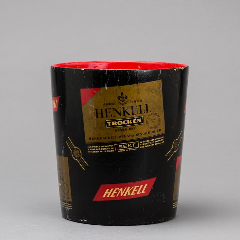WINE COOLER, "Henkell Trocken", late 20th century.