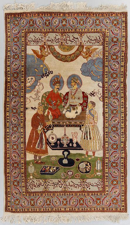 MATTA, orientalisk, figural, old, 120 cm x 200 cm.