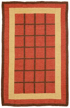 817. CARPET. Rölakan (flat weave). 273,5 x 172 cm. Sweden around 1950.