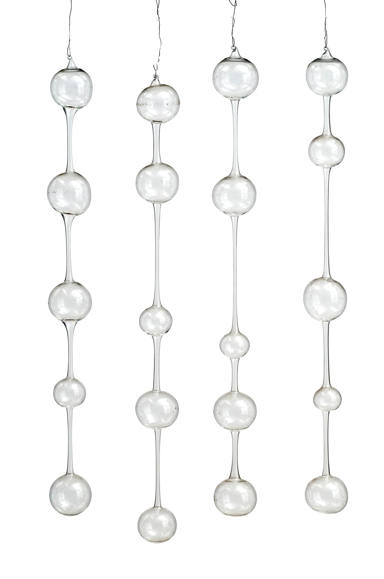 Kaj Franck, GLASSKULPTUR, 4 DELAR.