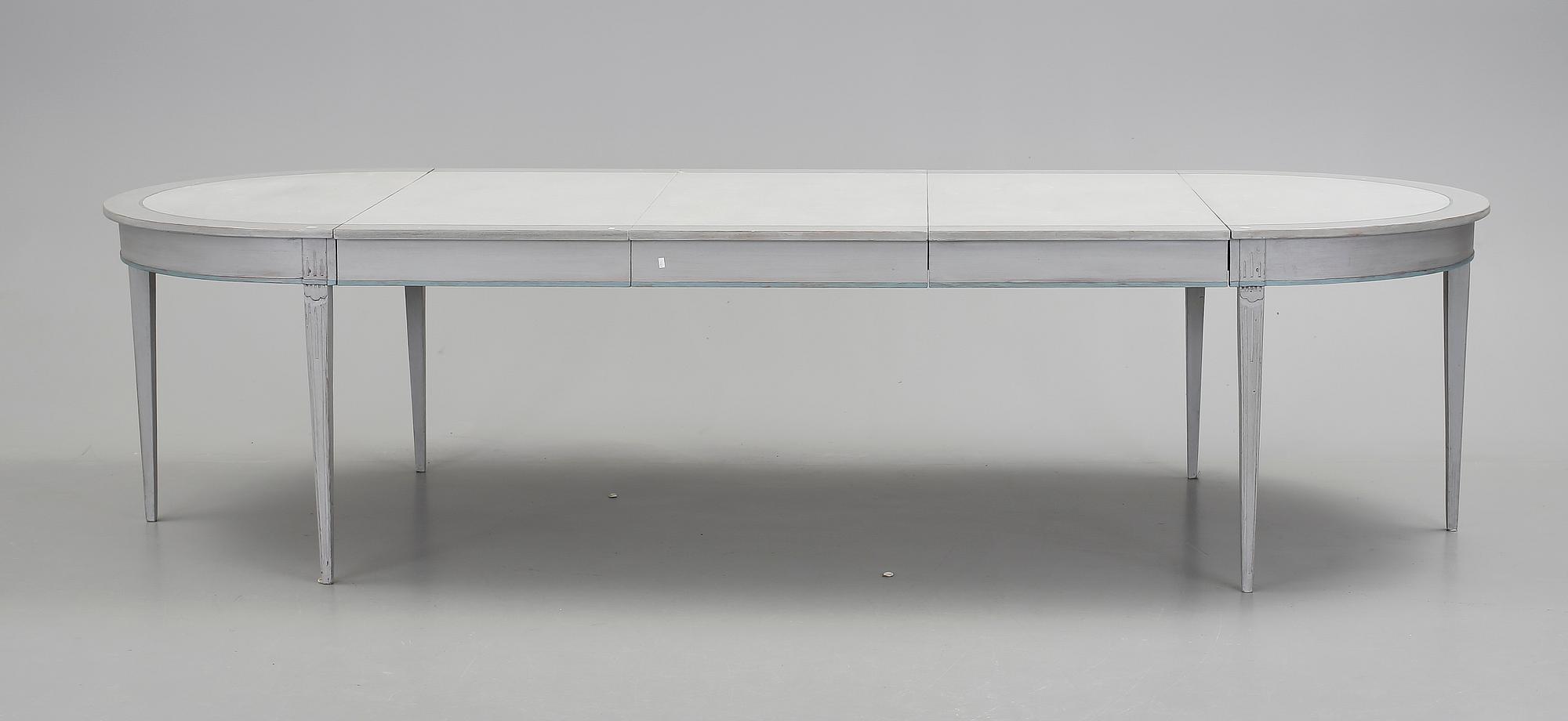 MATSALSBORD, gustaviansk stil, modern tillverkning.