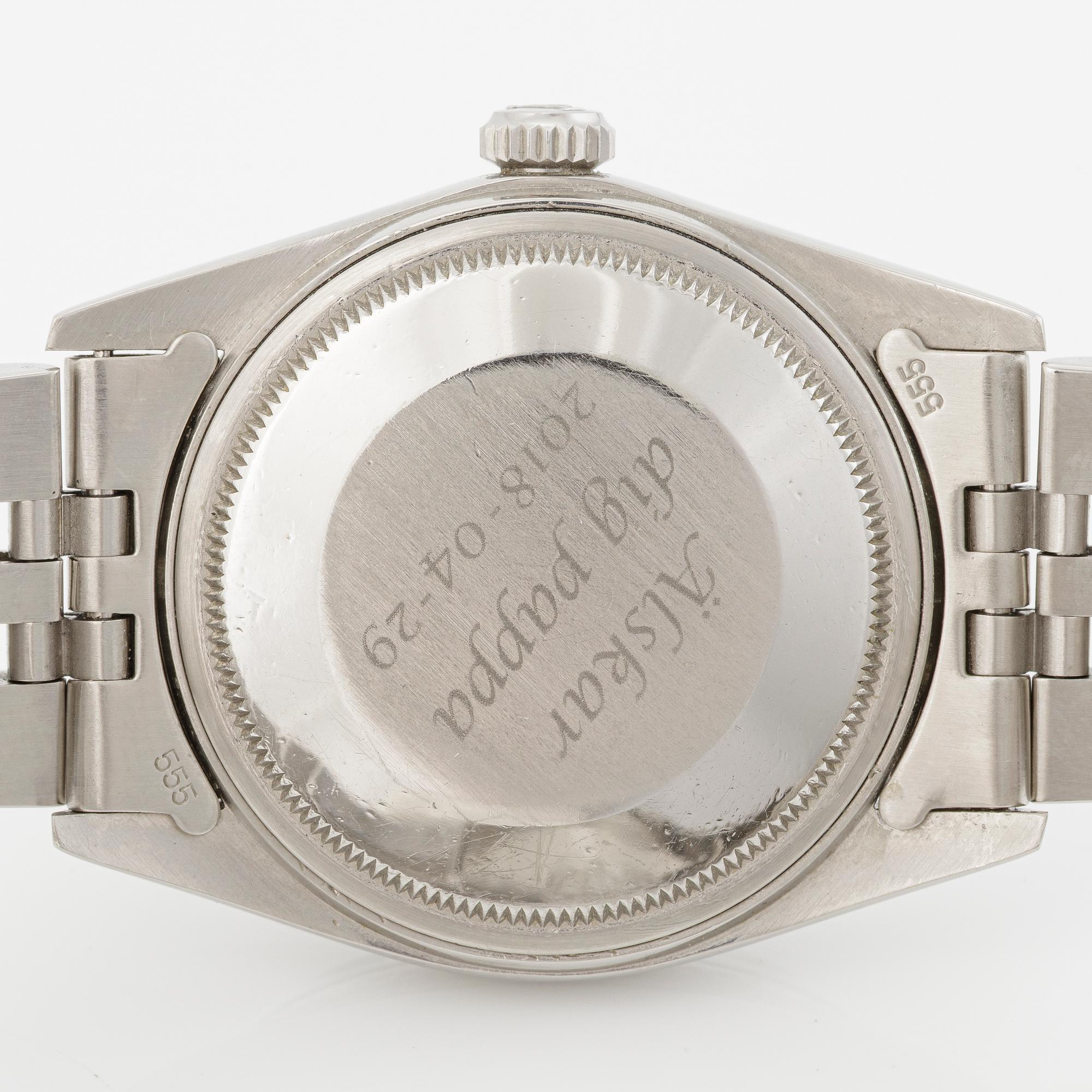 Rolex, Datejust, wristwatch, 36 mm.