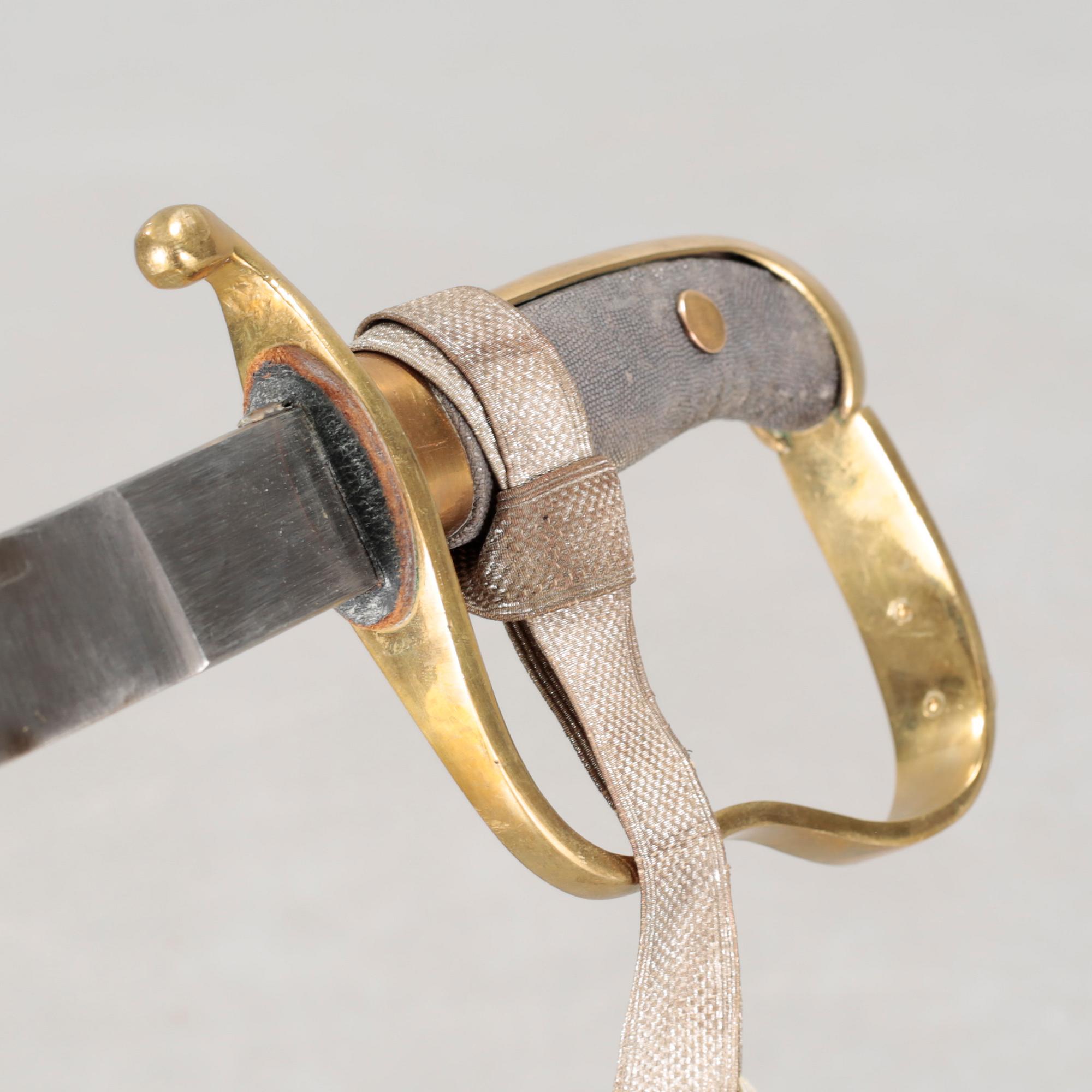 A police sword, first half of the 20th century.