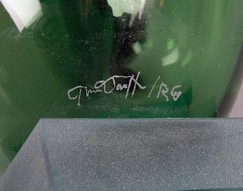 SKULPTUR, glas. Göran Wärff, Ramnäs Glashytta, sign. Säljs till förmån för Clowner utan Gränser.