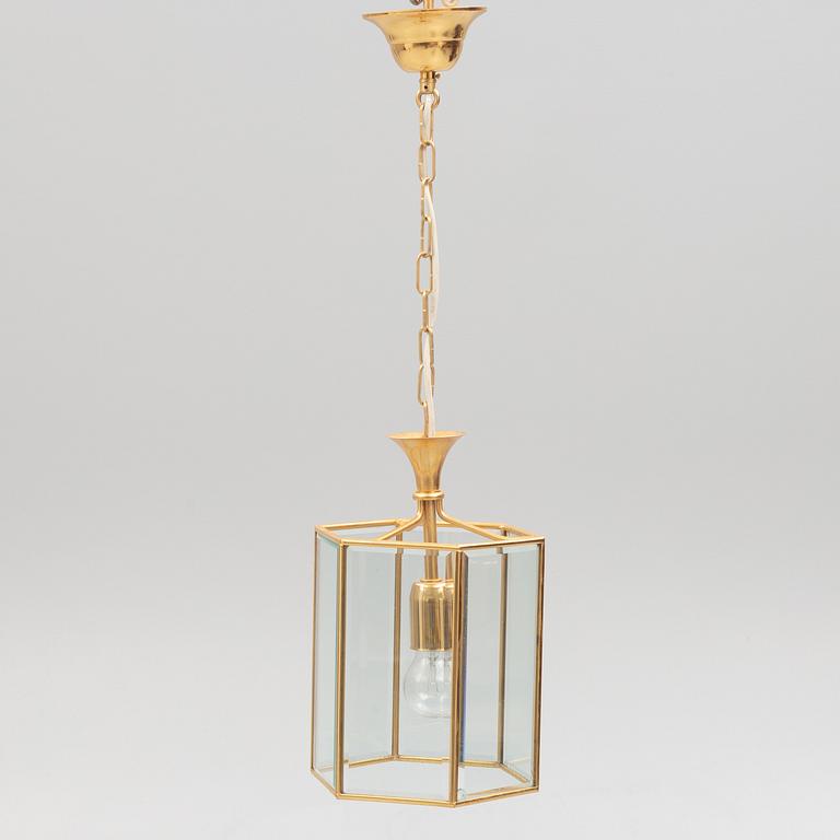 A ceiling lamp, Reijmyre Armaturfabrik, second half of the 20th century.