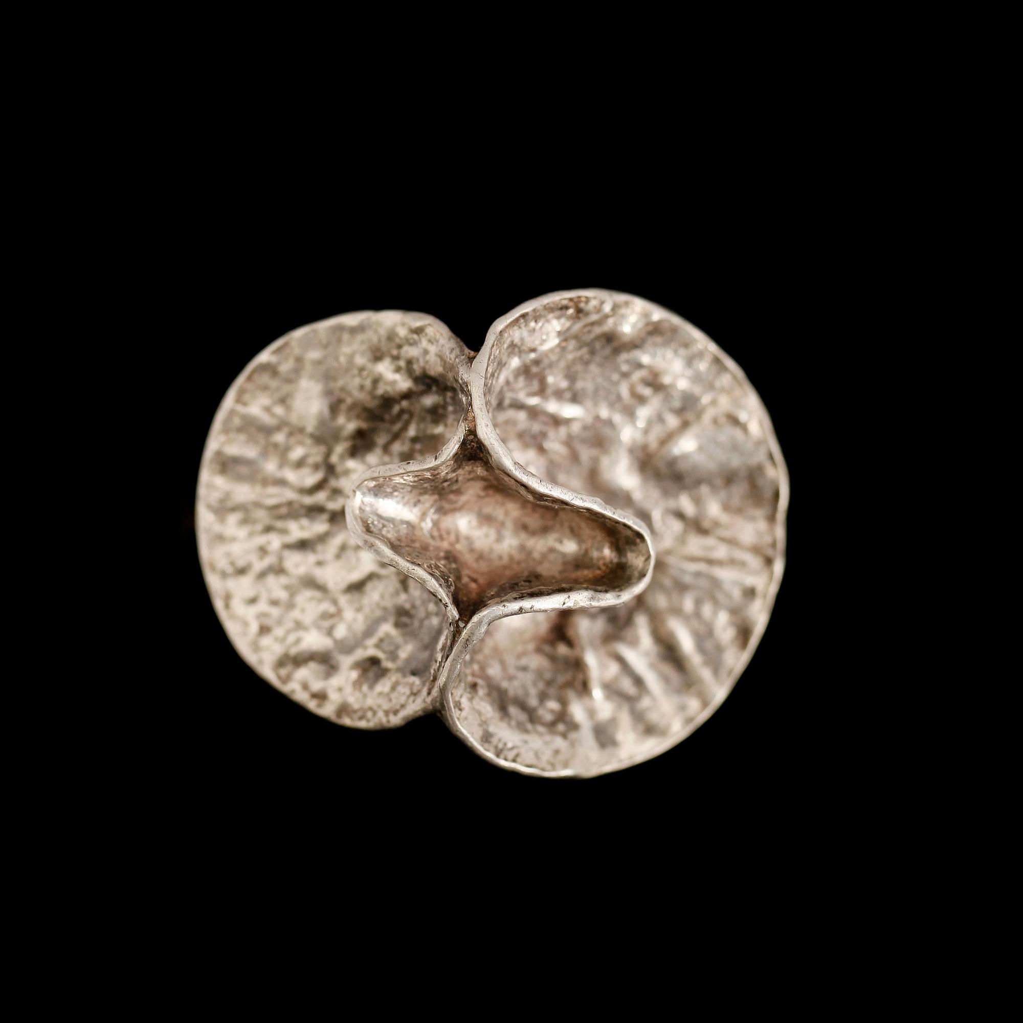 RING, silver, Theresia Hvorslev, Mema, 1976.