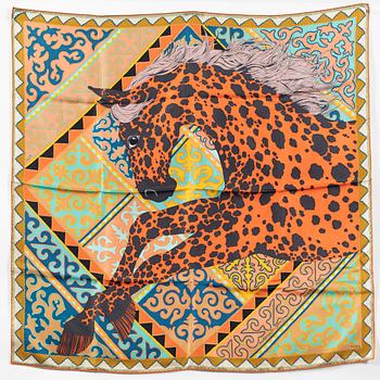 Hermès, scarf, "Appaloosa des Steppes".