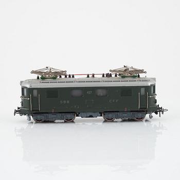 Märklin, ellok, modell RES 800, spår H0, 1950-tal.