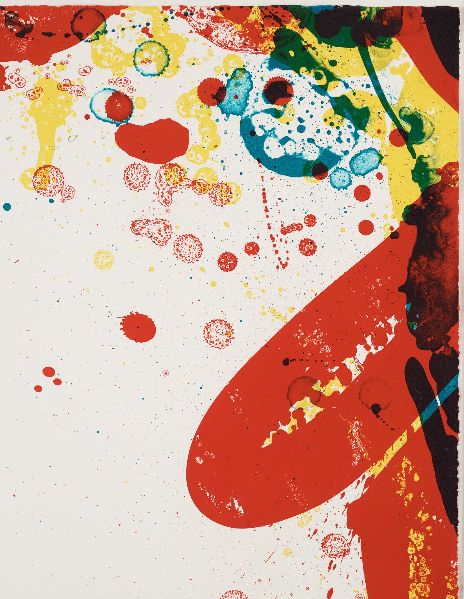 Sam Francis, "Seal Sail".