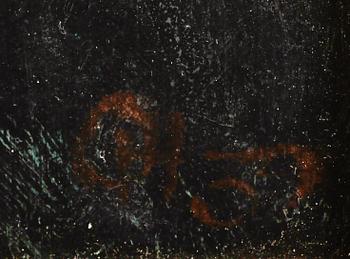 OLLE HJORTZBERG, olja på pannå, monogramsignerad och daterad 39.