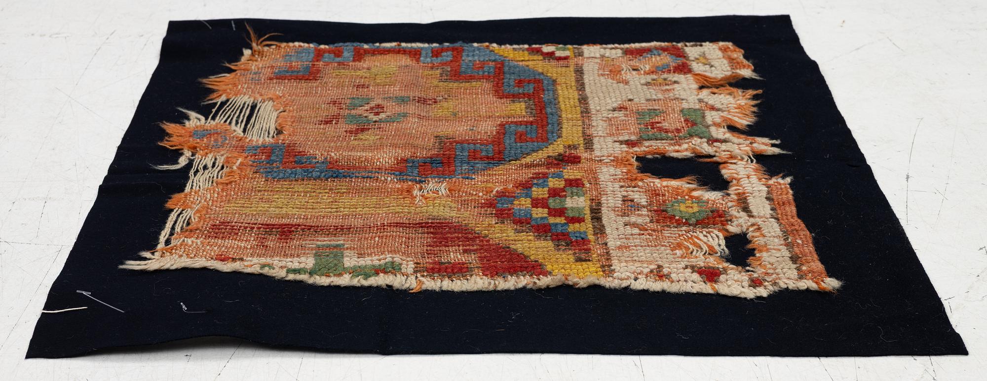 An 18th century Cappadocia 'Memling Gül" fragment, c. 55 x 58 cm.