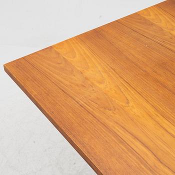 A 'Futura' teak table by Arne Jacobsen for Fritz Hansen, 1960s.