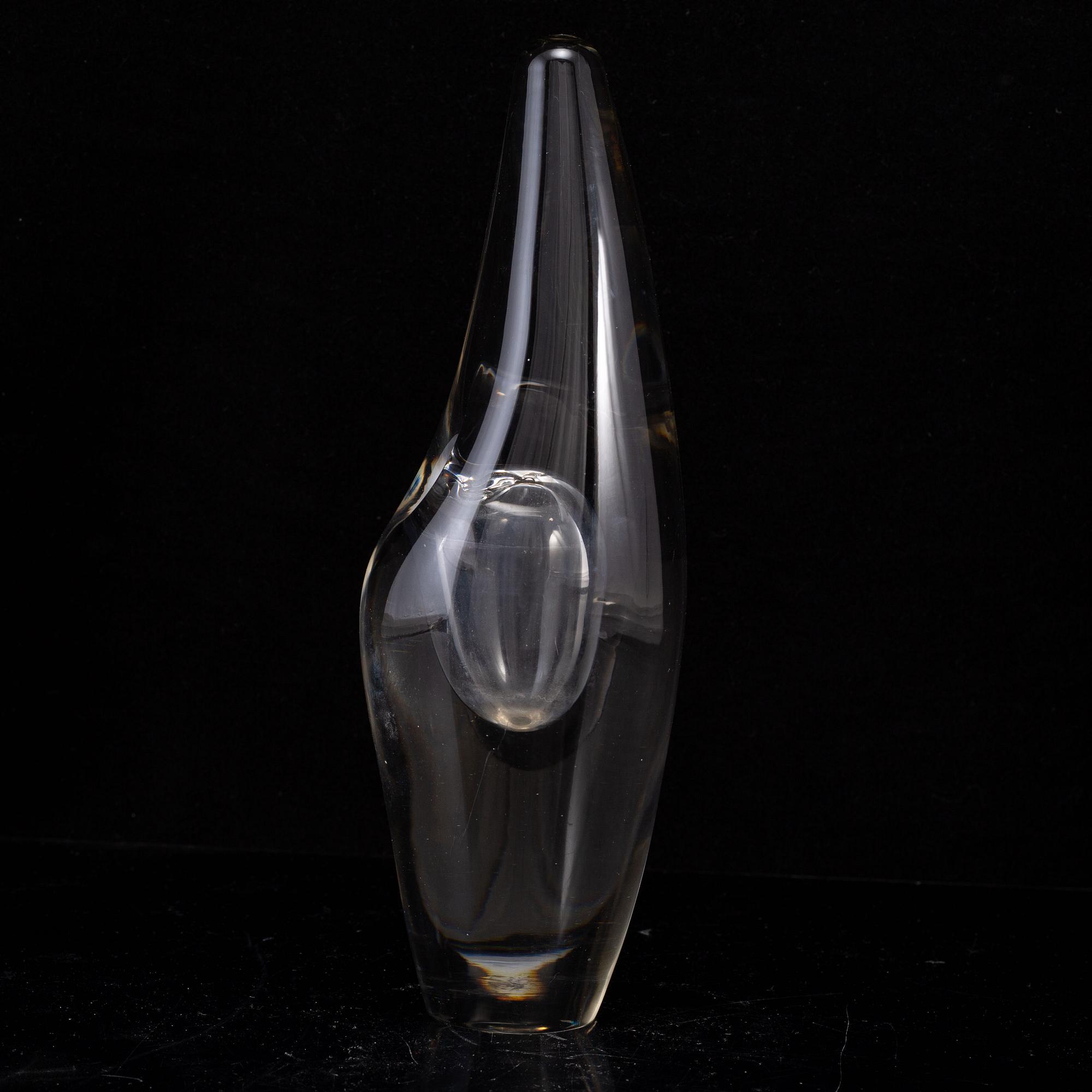 TIMO SARPANEVA, an "Orchid" art object, Iittala, Finland.