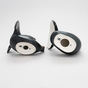 Lillemor Mannerheim, figuriineja, 2 kpl, posliinia, Arabia.