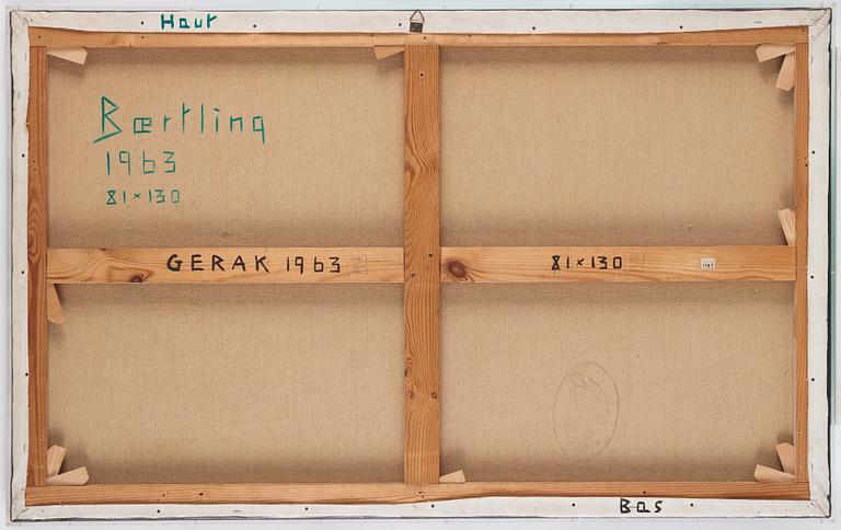 Olle Bærtling, "GERAK".