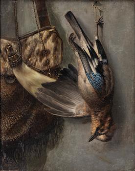Unknown artist, 19th century, Hunting still life.