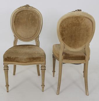 STOLAR, ett par, Gustaviansk stil.